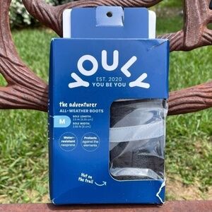 NWT Youly The Adventurer All Weather Dog Boots Paw Covers